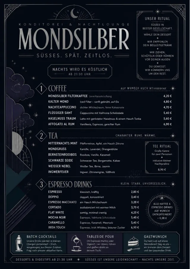 Midnight Sweets bakery-menu menu template preview