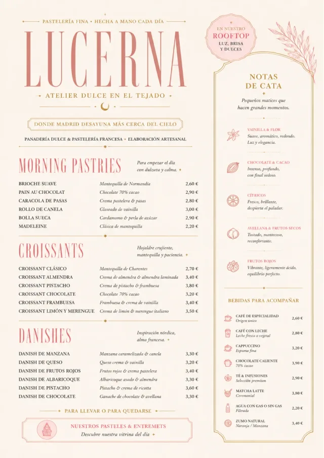 Patisserie Elegant bakery-menu menu template preview