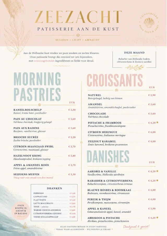 Patisserie Elegant bakery-menu menu template preview