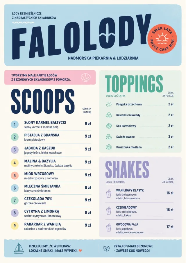 Scoop Shop Lite bakery-menu menu template preview