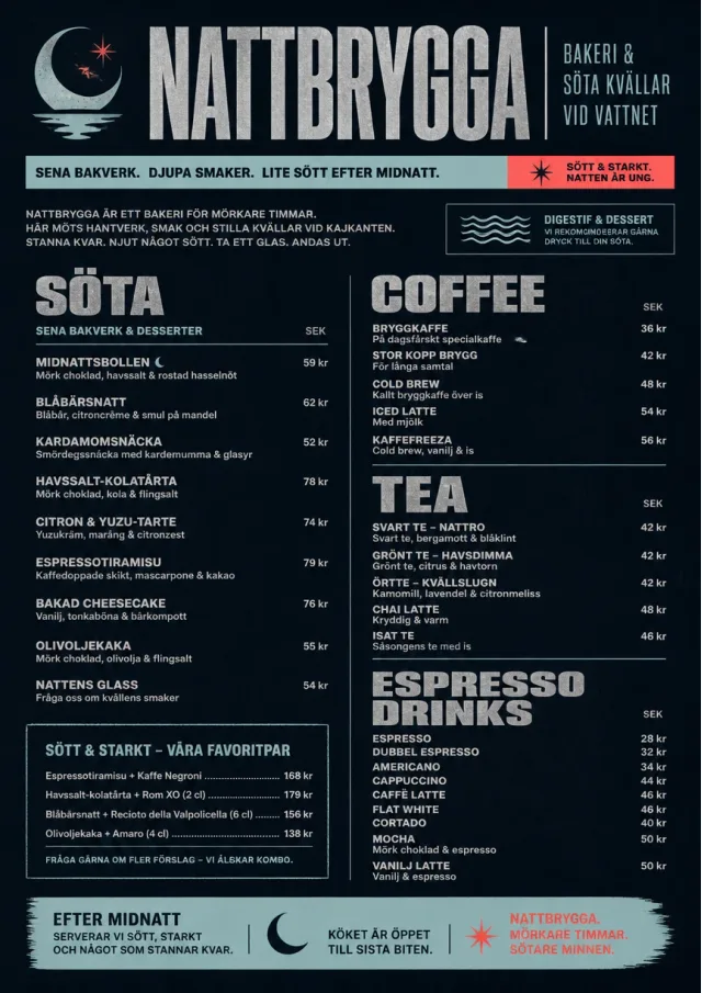 Midnight Sweets bakery-menu menu template preview