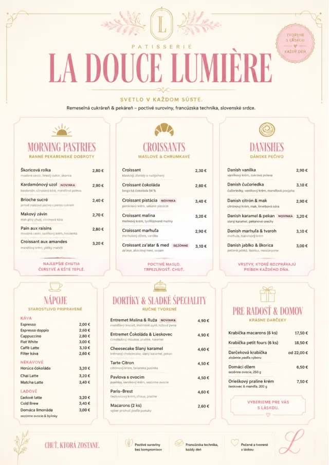 Patisserie Elegant bakery-menu menu template preview