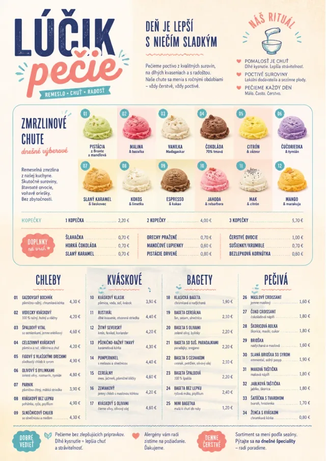 Gelato Bright bakery-menu menu template preview