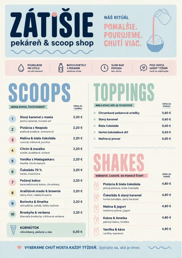 Scoop Shop Lite bakery-menu menu template preview