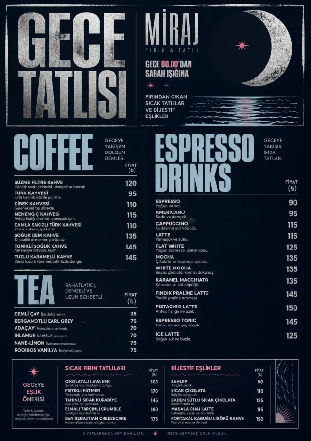 Midnight Sweets bakery-menu menu template preview