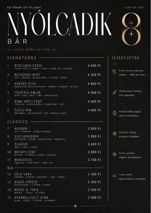 Mono Bar Minimal bar-menu menu template preview