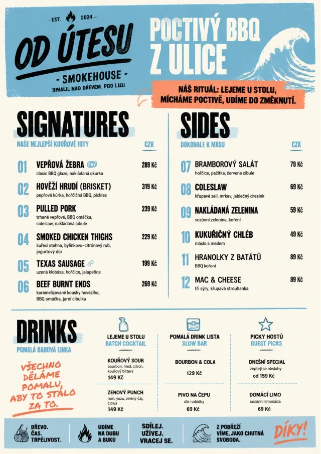 Street Stall Flyer bbq-menu menu template preview