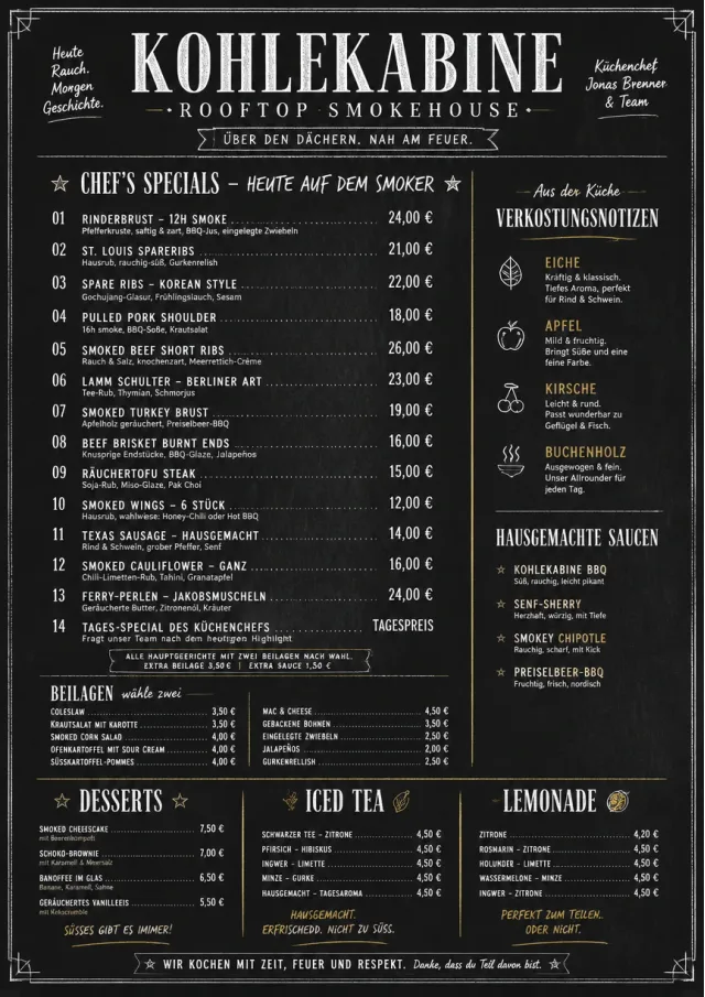 Chef Specials Board bbq-menu menu template preview