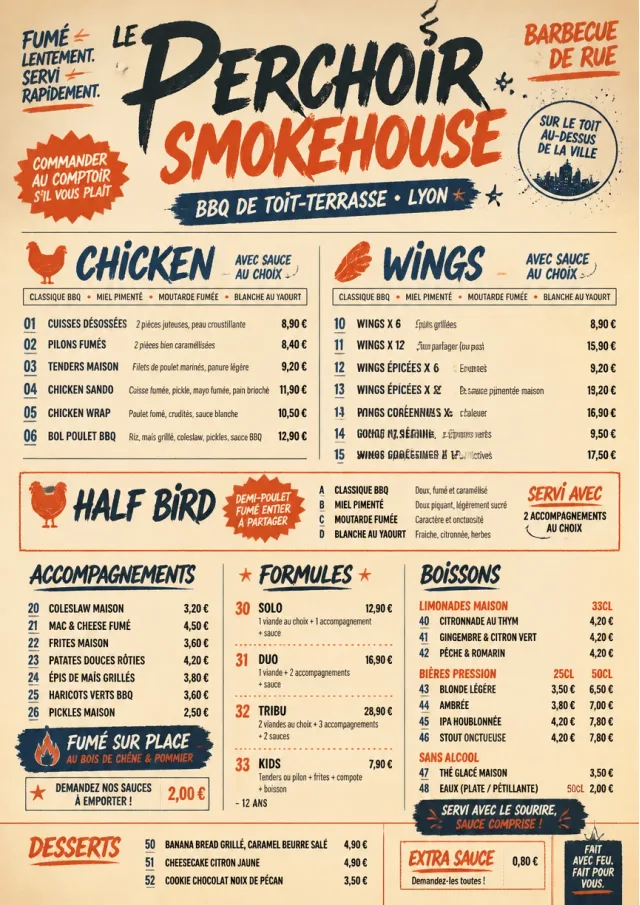 Street Stall Energy bbq-menu menu template preview