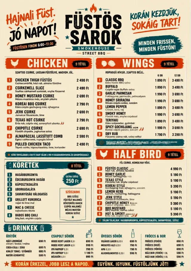 Street Stall Energy bbq-menu menu template preview