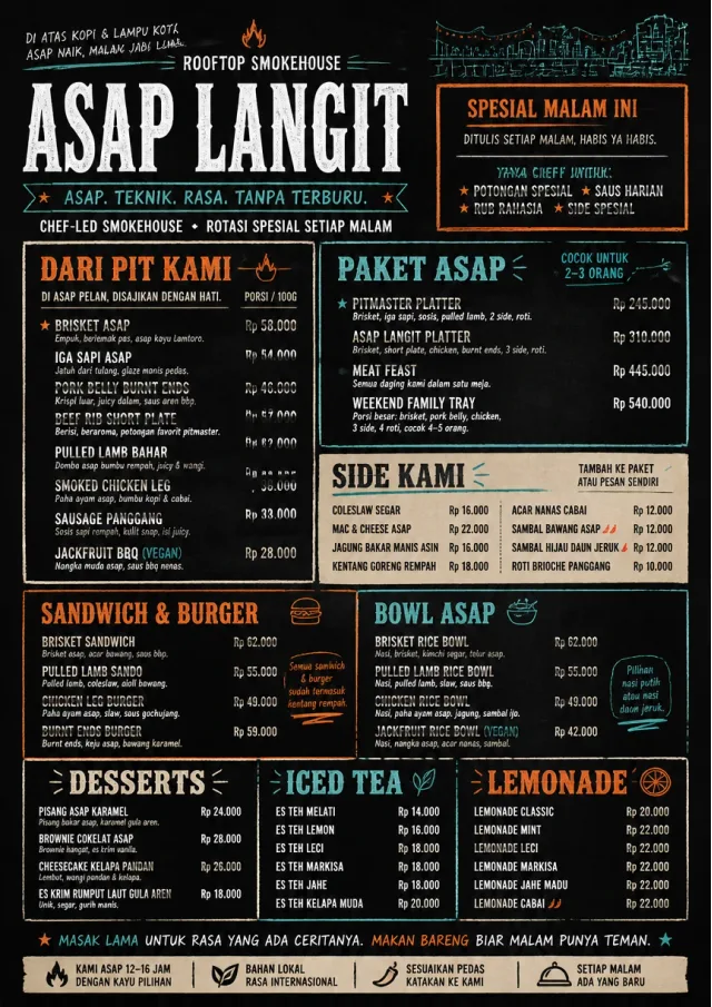 Chef Specials Board bbq-menu menu template preview