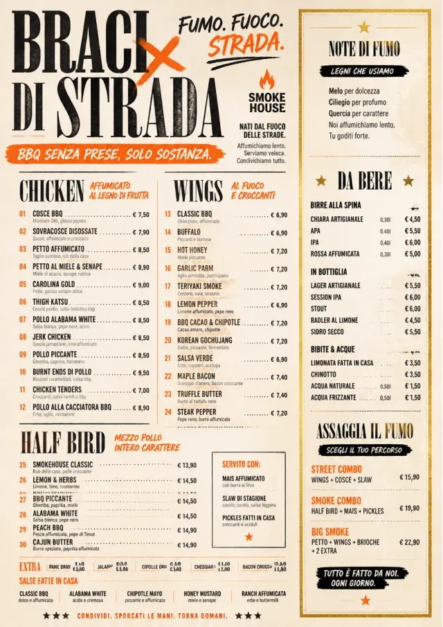 Street Stall Energy bbq-menu menu template preview