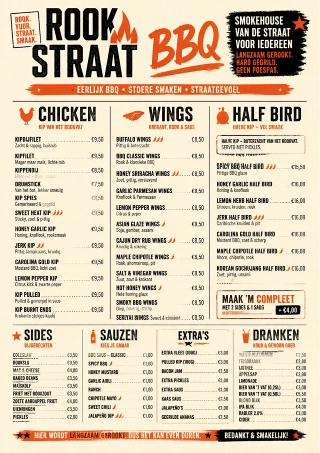 Street Stall Energy bbq-menu menu template preview
