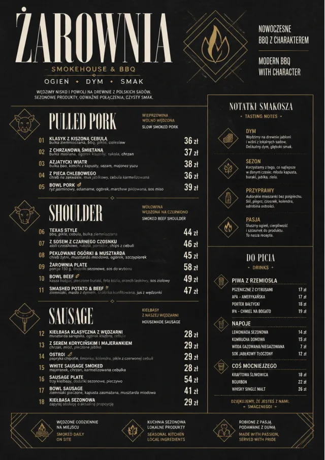 Modern Fusion bbq-menu menu template preview