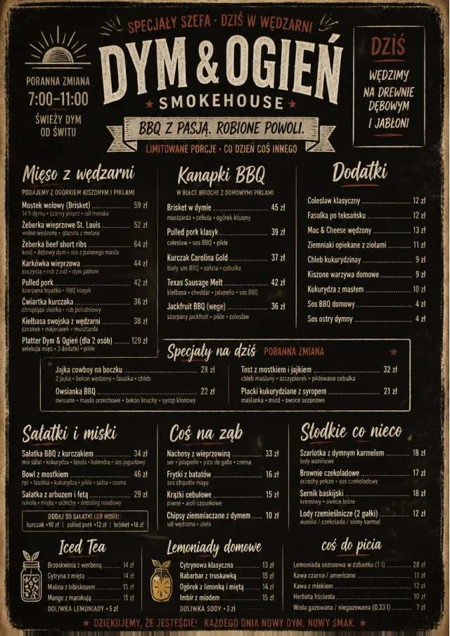 Chef Specials Board bbq-menu menu template preview