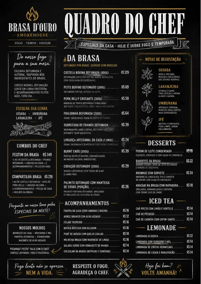 Chef Specials Board bbq-menu menu template preview