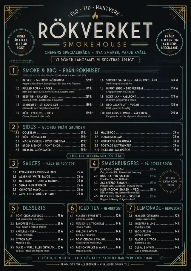 Chef Specials Board bbq-menu menu template preview