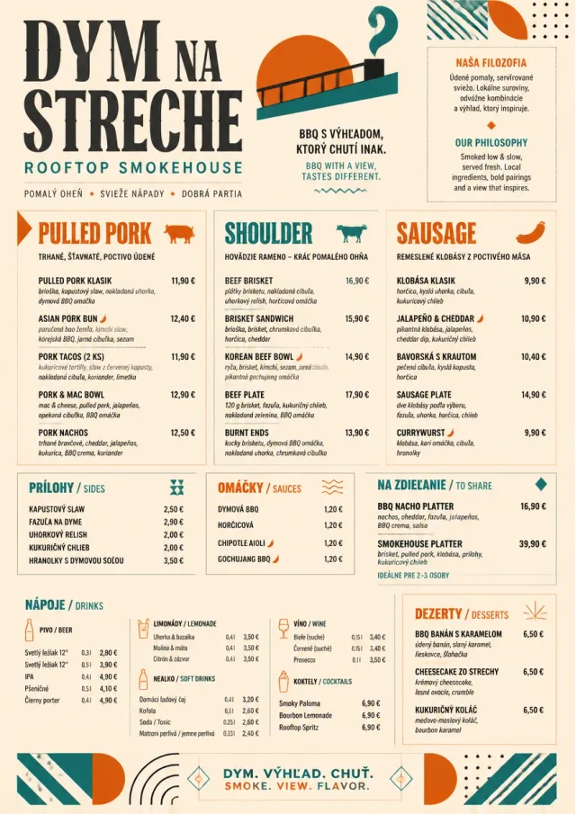 Modern Fusion bbq-menu menu template preview