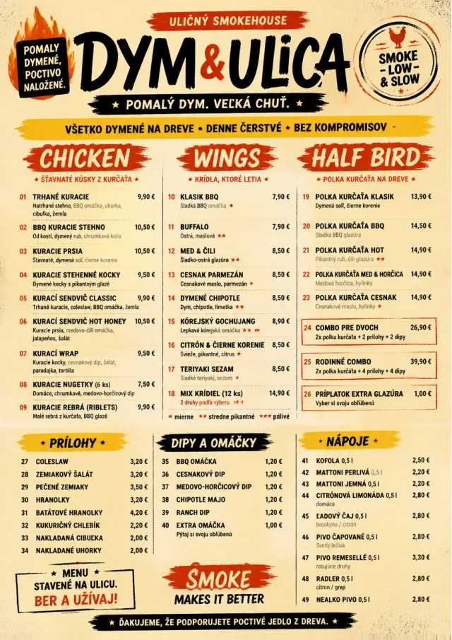 Street Stall Energy bbq-menu menu template preview
