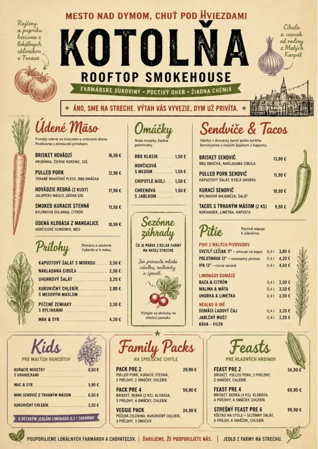 Farm Table Rustic bbq-menu menu template preview