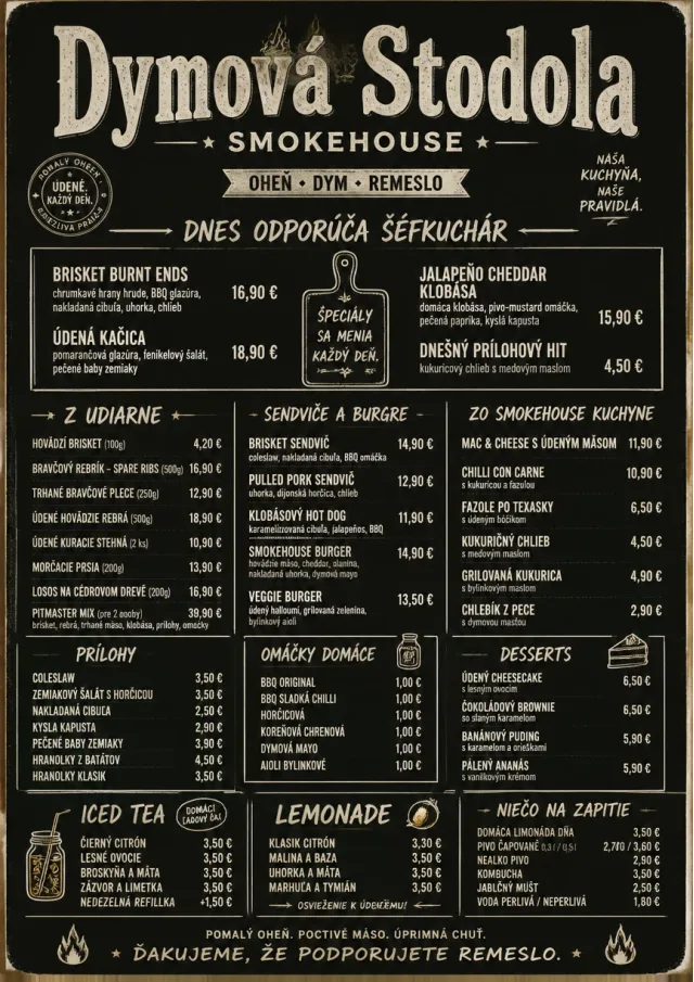 Chef Specials Board bbq-menu menu template preview
