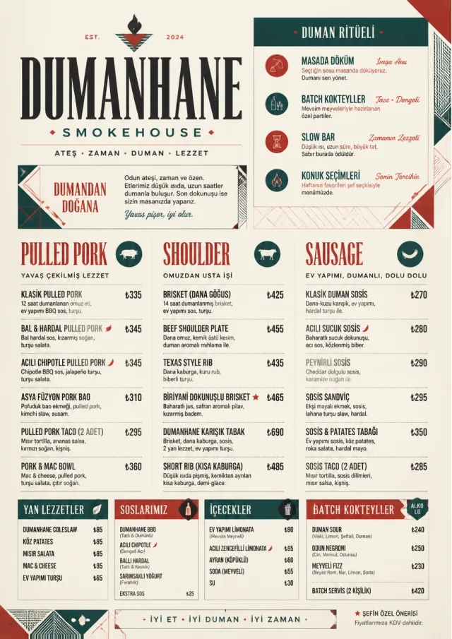 Modern Fusion bbq-menu menu template preview