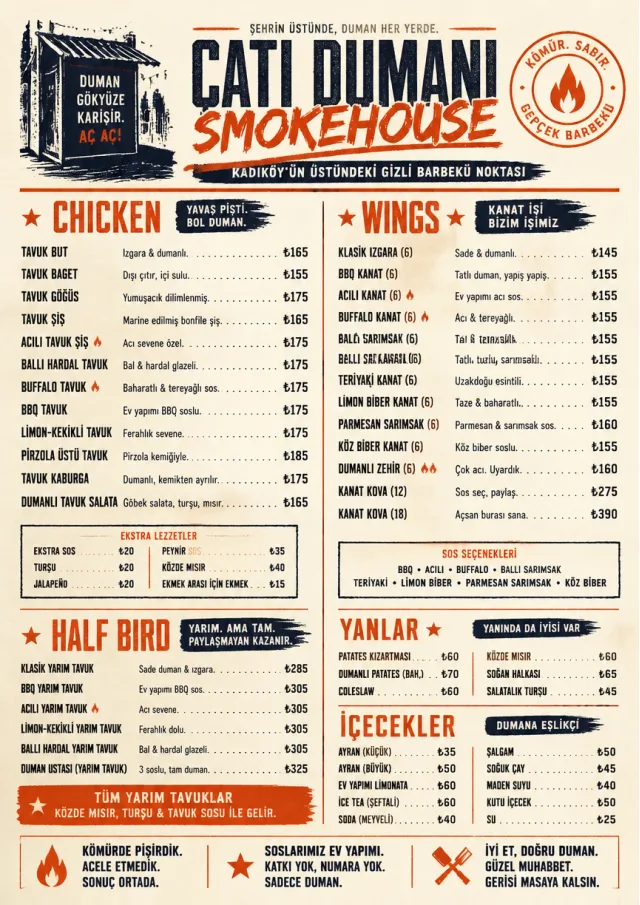 Street Stall Energy bbq-menu menu template preview
