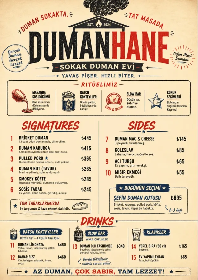 Street Stall Flyer bbq-menu menu template preview