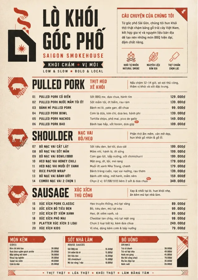 Modern Fusion bbq-menu menu template preview