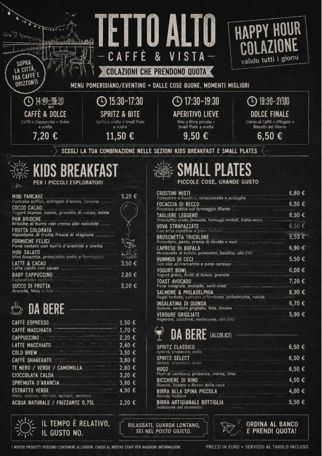 Happy Hour Promo breakfast-menu menu template preview