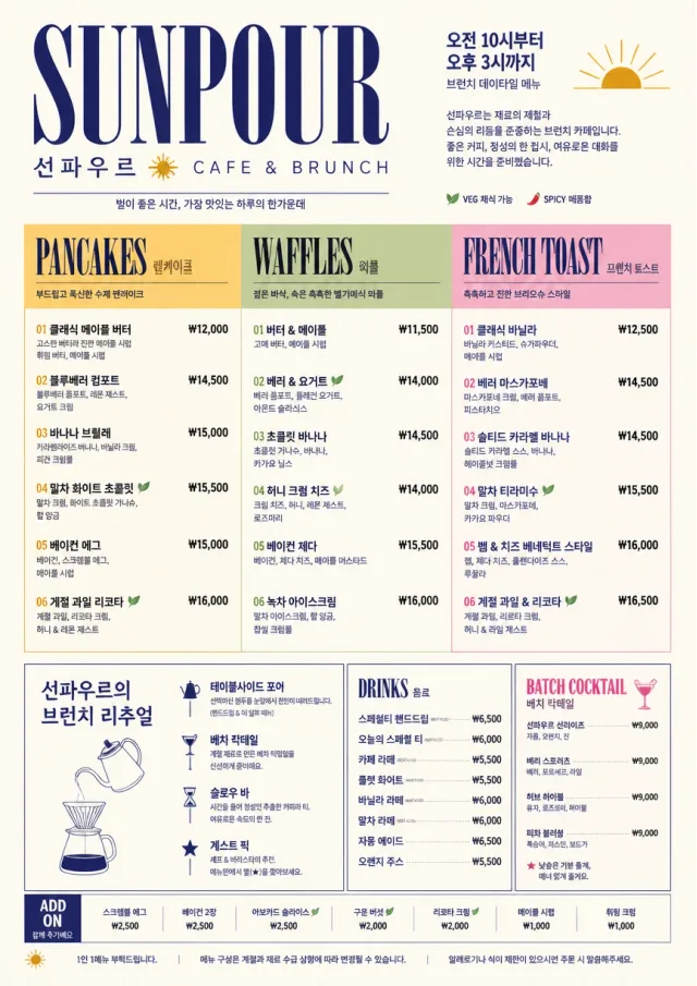 Modern Brunch Editorial breakfast-menu menu template preview