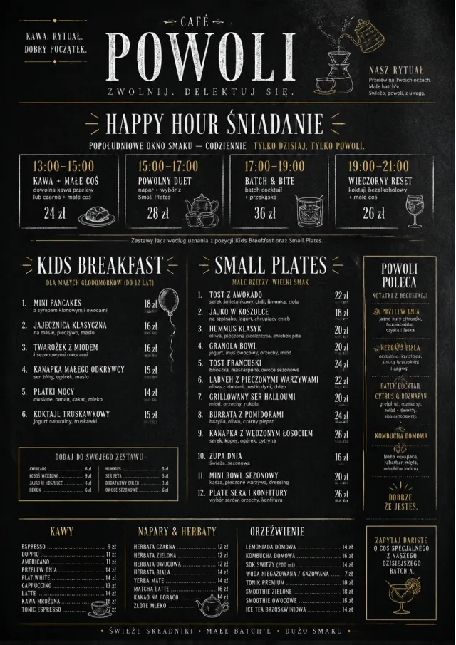 Happy Hour Promo breakfast-menu menu template preview