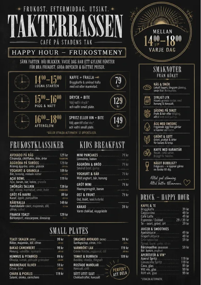 Happy Hour Promo breakfast-menu menu template preview