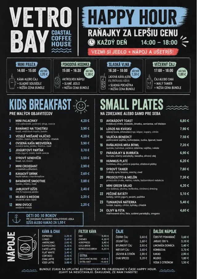 Happy Hour Promo breakfast-menu menu template preview