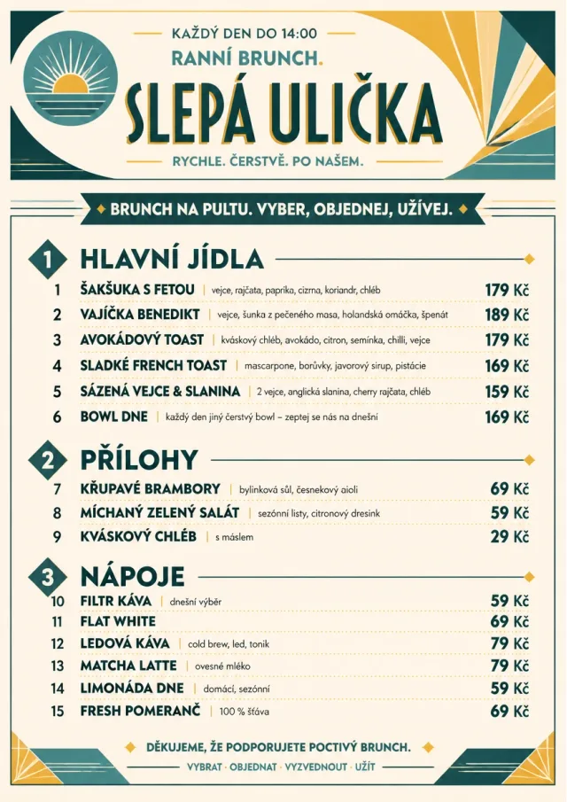 Counter Quick Board brunch-menu menu template preview