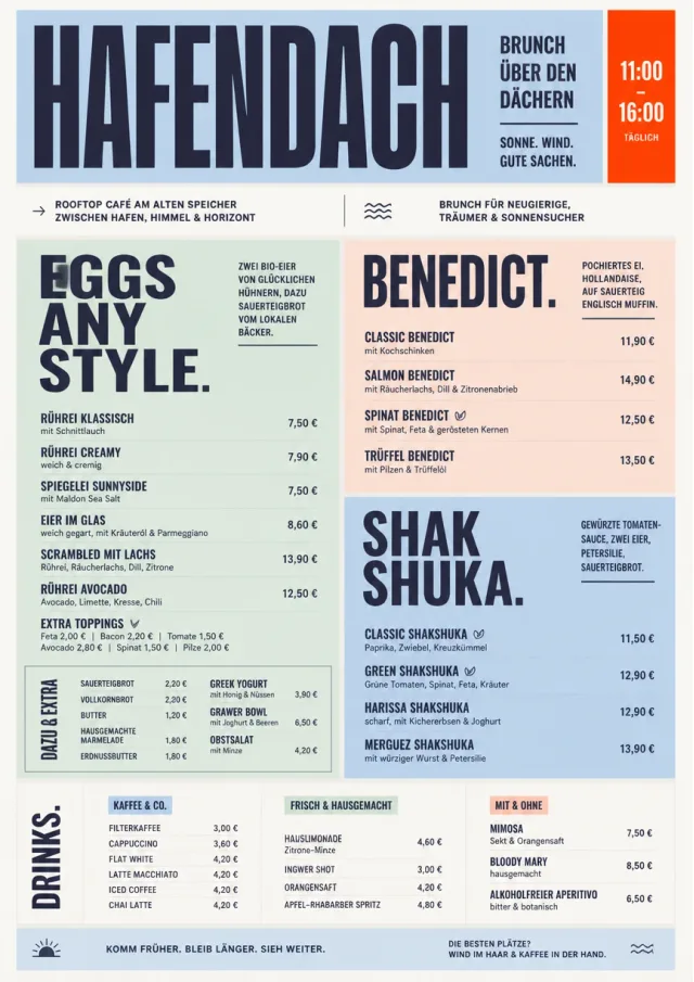 Modern Brunch Editorial brunch-menu menu template preview