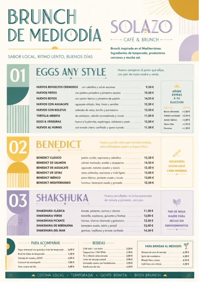 Modern Brunch Editorial brunch-menu menu template preview