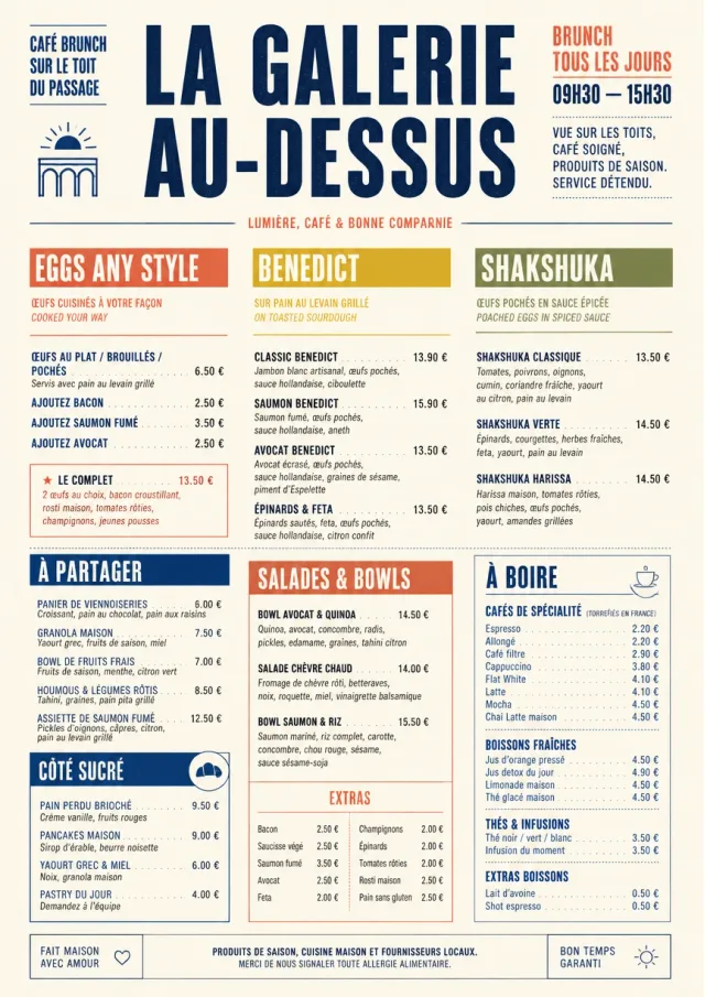 Modern Brunch Editorial brunch-menu menu template preview