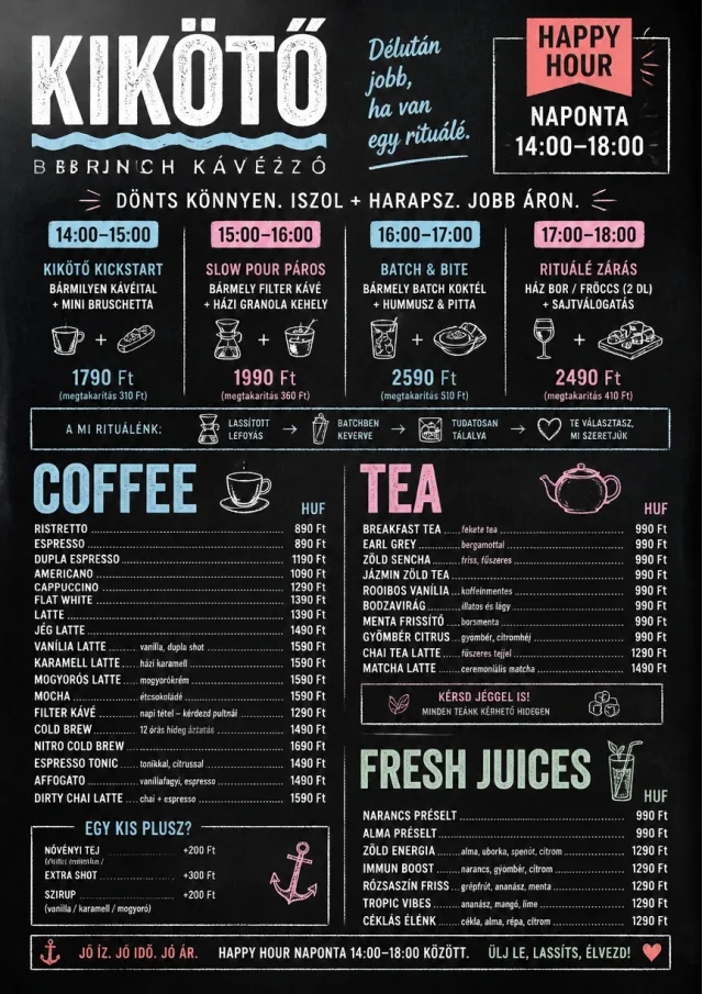 Happy Hour Promo brunch-menu menu template preview