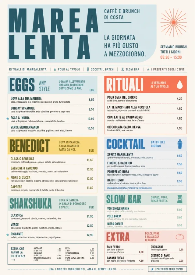 Modern Brunch Editorial brunch-menu menu template preview