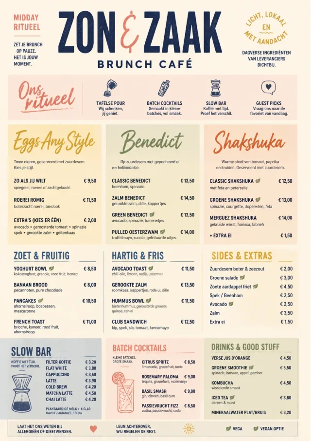 Modern Brunch Editorial brunch-menu menu template preview