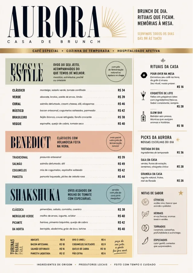 Modern Brunch Editorial brunch-menu menu template preview
