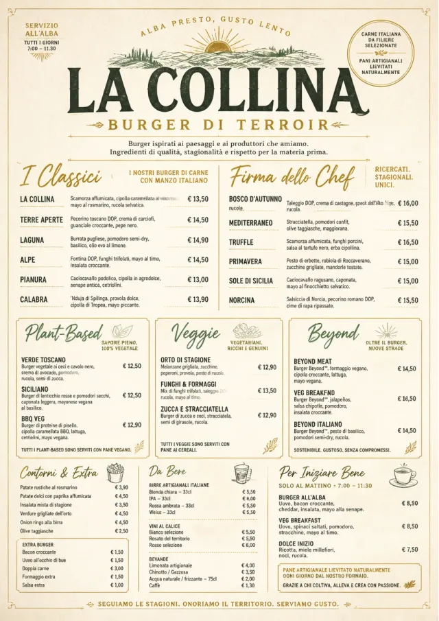Fine Regional burger-menu menu template preview