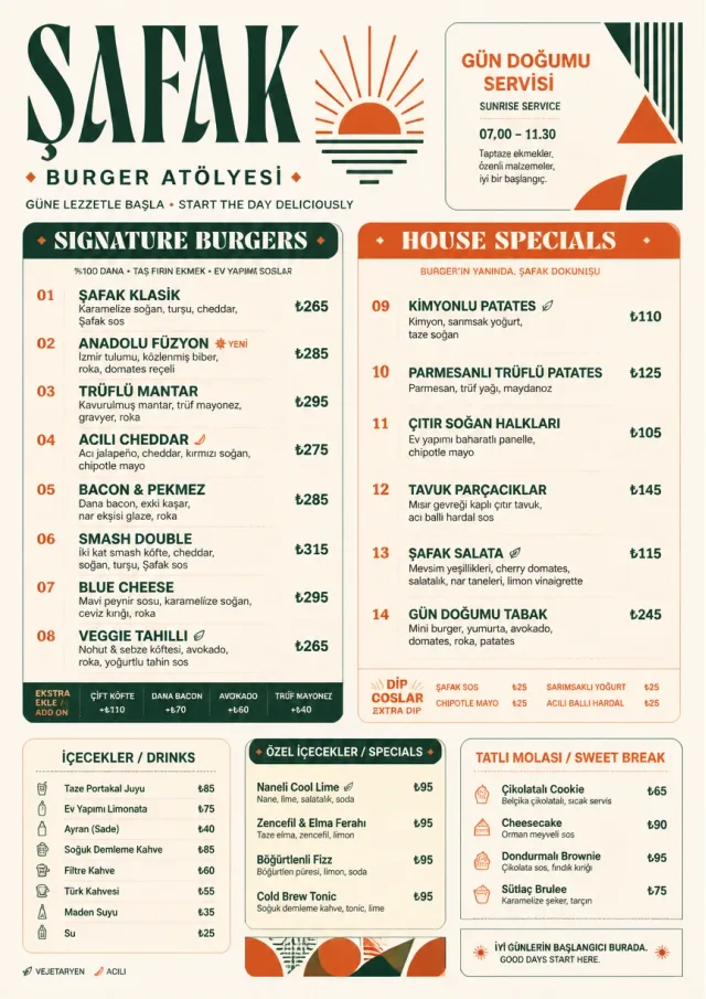 Modern Fusion burger-menu menu template preview