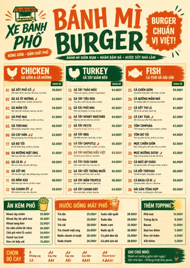 Street Stall Energy burger-menu menu template preview