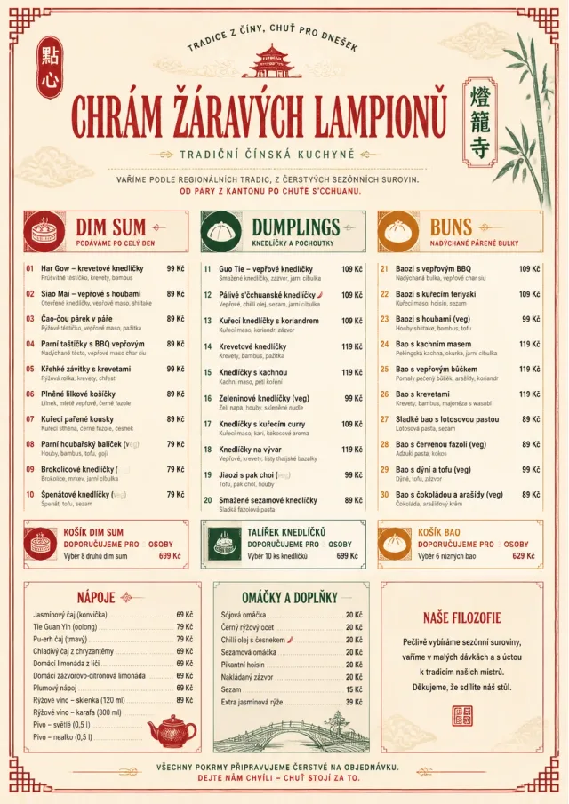 Heritage Tradition chinese-menu menu template preview