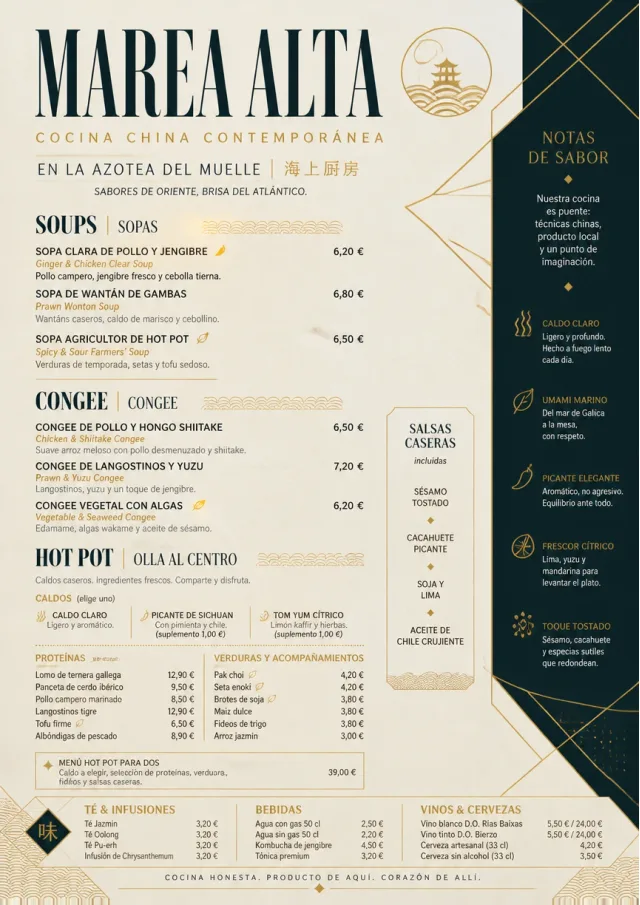Modern Fusion chinese-menu menu template preview