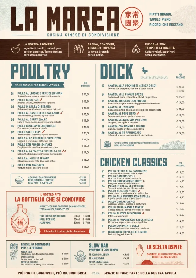 Family Style Feast chinese-menu menu template preview