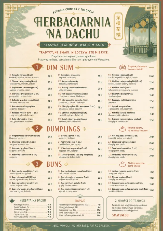 Heritage Tradition chinese-menu menu template preview