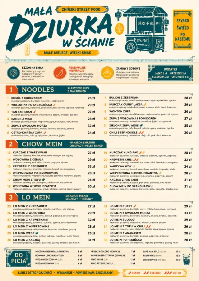 Street Stall Energy chinese-menu menu template preview